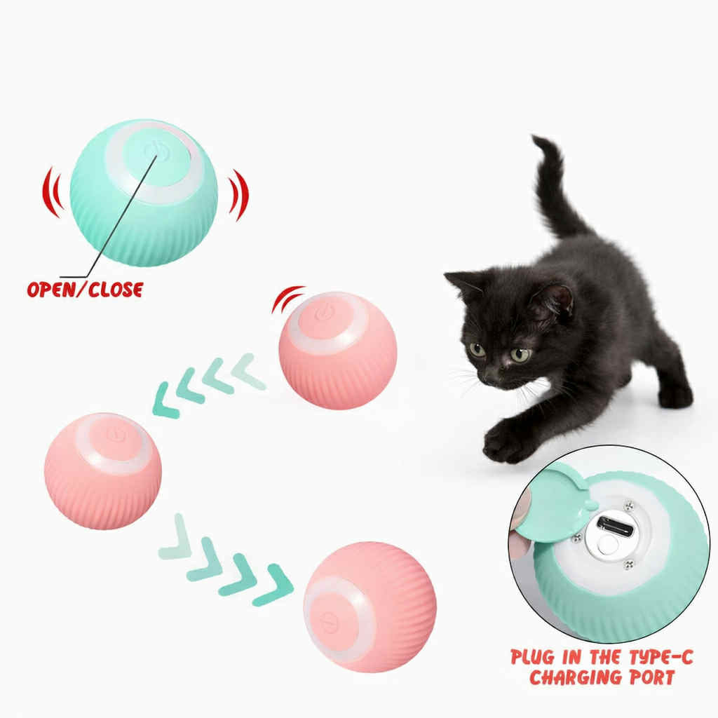 Slimme Interactieve Kattenspeelbal